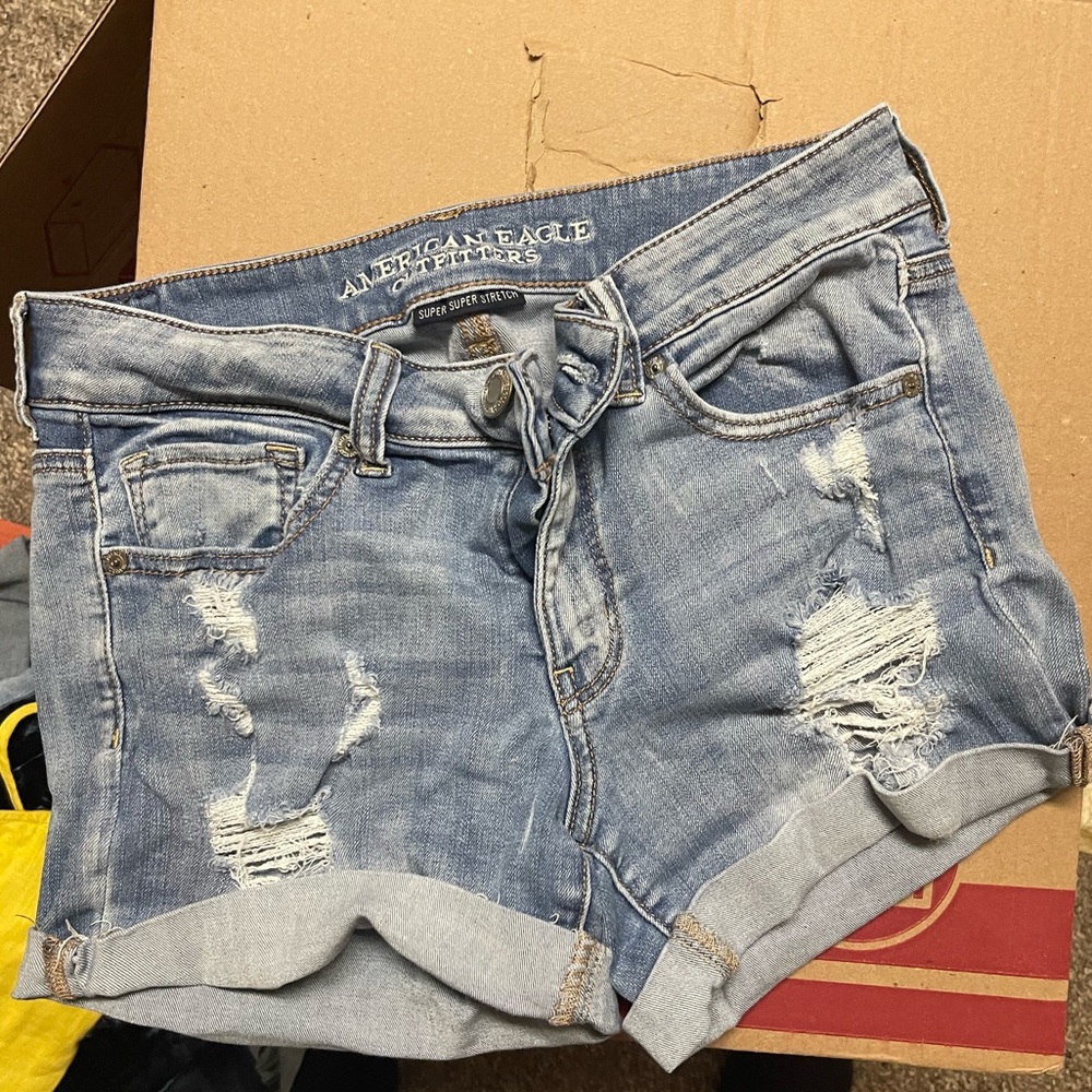 Size 10 American Eagle jean shorts